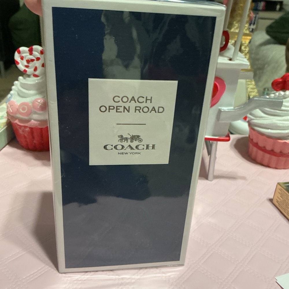 Coach Open Road Blue and White Packaging